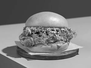 Spicy Fried Chicken Burger