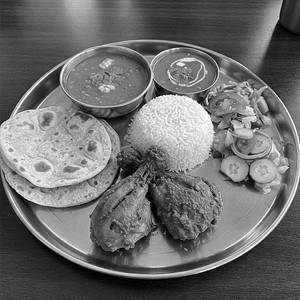 Chicken Thali