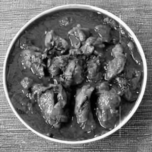 Chicken Green Dry