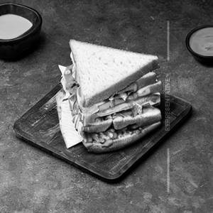 Butter chicken sandwich