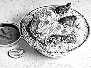 Chicken biryani
