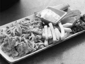Dajaj Shawarma Platter