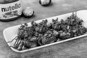 Nutella Ferrero Rocher Mini Pancake