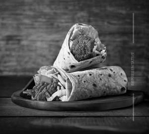 Fried chicken wrap