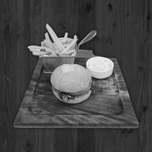 My plant veg burger