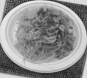 Cucumber noodles