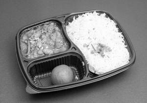 Rajma Masala + Rice + Sweet