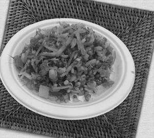 Sprouts bhel