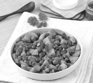 Aloo Matar Dry