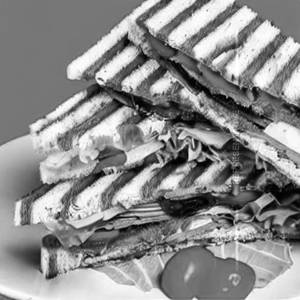 Veg Club Sandwich
