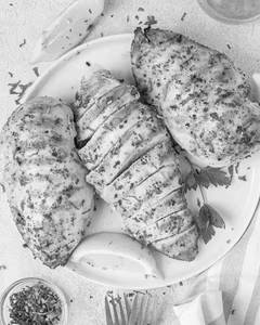 Boiled Chicken Breast