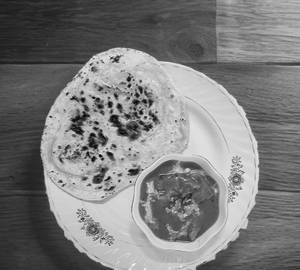 Butter chicken + 2 parathas