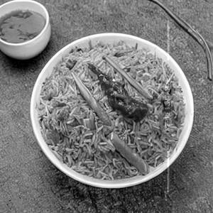 Halal Beef Keema Fried Rice