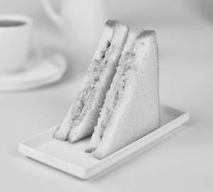 White Bread Vegetable Sandwich