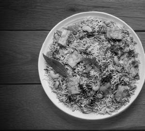 Paneer Tikka Dum Biryani