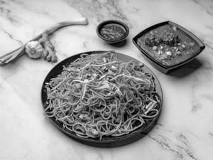Veg Manchurian And Noodles