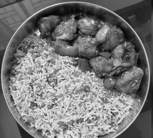 Manchurian with Fried Rice