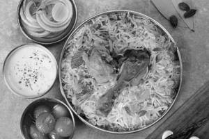 Chicken Biryani Executive Thali- Serves 1