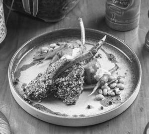 Pistachio Crusted New Zealand Lamb Chops