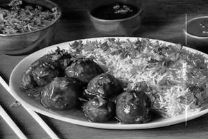 Veg. Manchurian Rice