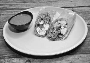 Chilli Soya Chaap Roll