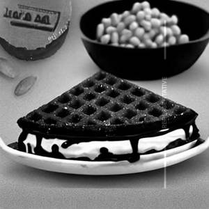 Bubble Gum Choco Waffle