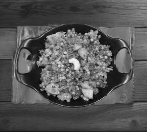 Sabudana khichd with Dahi