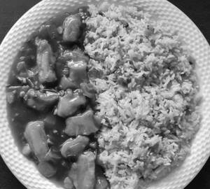 Chilli Paneer with fried Rice