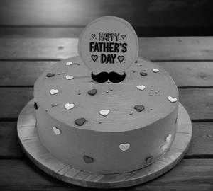 Father's Day Chocolate Caramel Cake