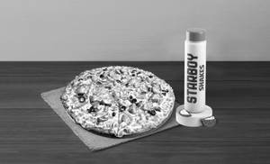 Whole Wheat Peri Peri Chicken Pizza (P) + Vanilla Oreo Milkshake