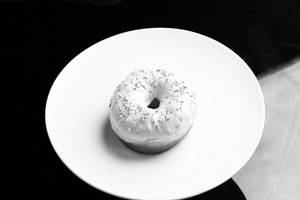 White Chocolate Donut