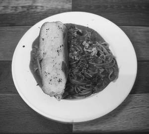 Spaghetti Pasta Veg Red Sauce