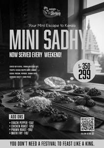 Mini Sadhya.