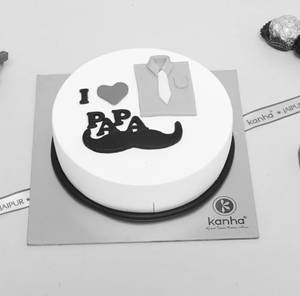 Moustache Butter Scotch Cake