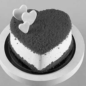 Red Velvet Heart Shape Cake