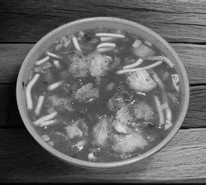 Veg Manchurian Soup