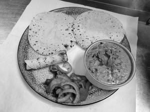 Dal Dhaba With Whole Wheat Phulka