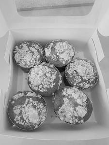 Box Of 6 Vanilla Crumble Muffins