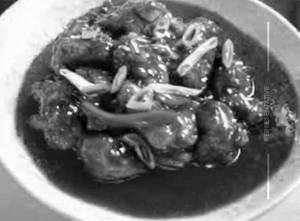 Chilli chicken dry