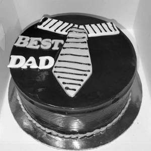 Best Dad Chocolate Truffle Cake (500gms)