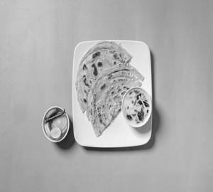 1 Malabar Paratha With Stew