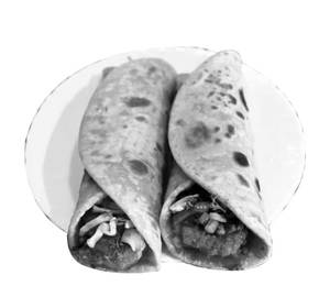 Veg Cheese Schezwan Frankie