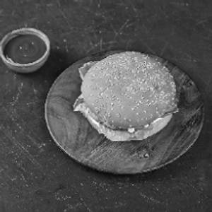 Chicken Schezwan Burger