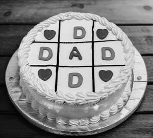 Eggless Dad Pineapple Cake