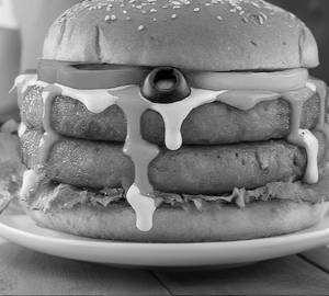 Crispy Chicken Double Patty Burger