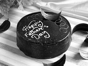 Father Day Special Chocolate Cake [500 Grams]