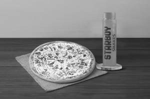 Peri Peri Chicken Pizza (P) + Watermelon Cooler