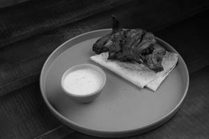 Barbecue Chicken With Rumali