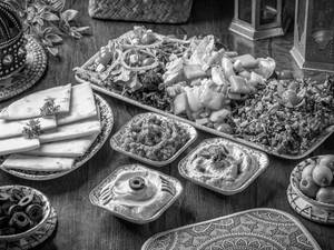 Arabian Mutabbalat (mezze Platter)