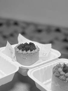 Chocolate Brownie Mini Bento Cake